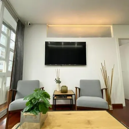 Apartamento 2h 2b En El Centro Con Garaje ア・コルーニャ