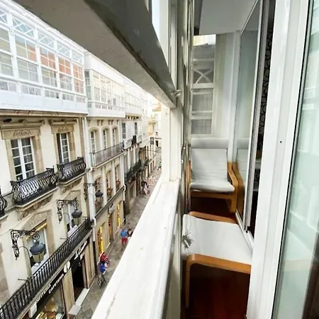Apartment Apartamento 2h 2b En El Centro Con Garaje A Coruna