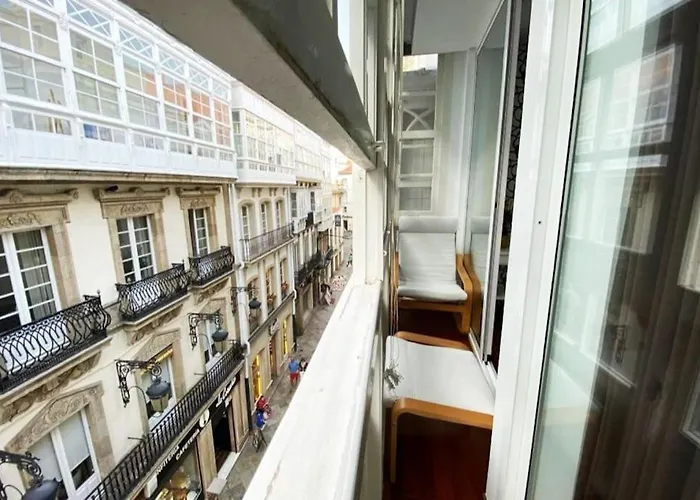 Апартаменты Apartamento 2h 2b En El Centro Con Garaje Ла-Корунья